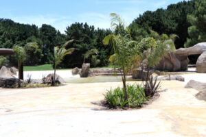 Avances en el complejo recreativo del balneario San Cayetano