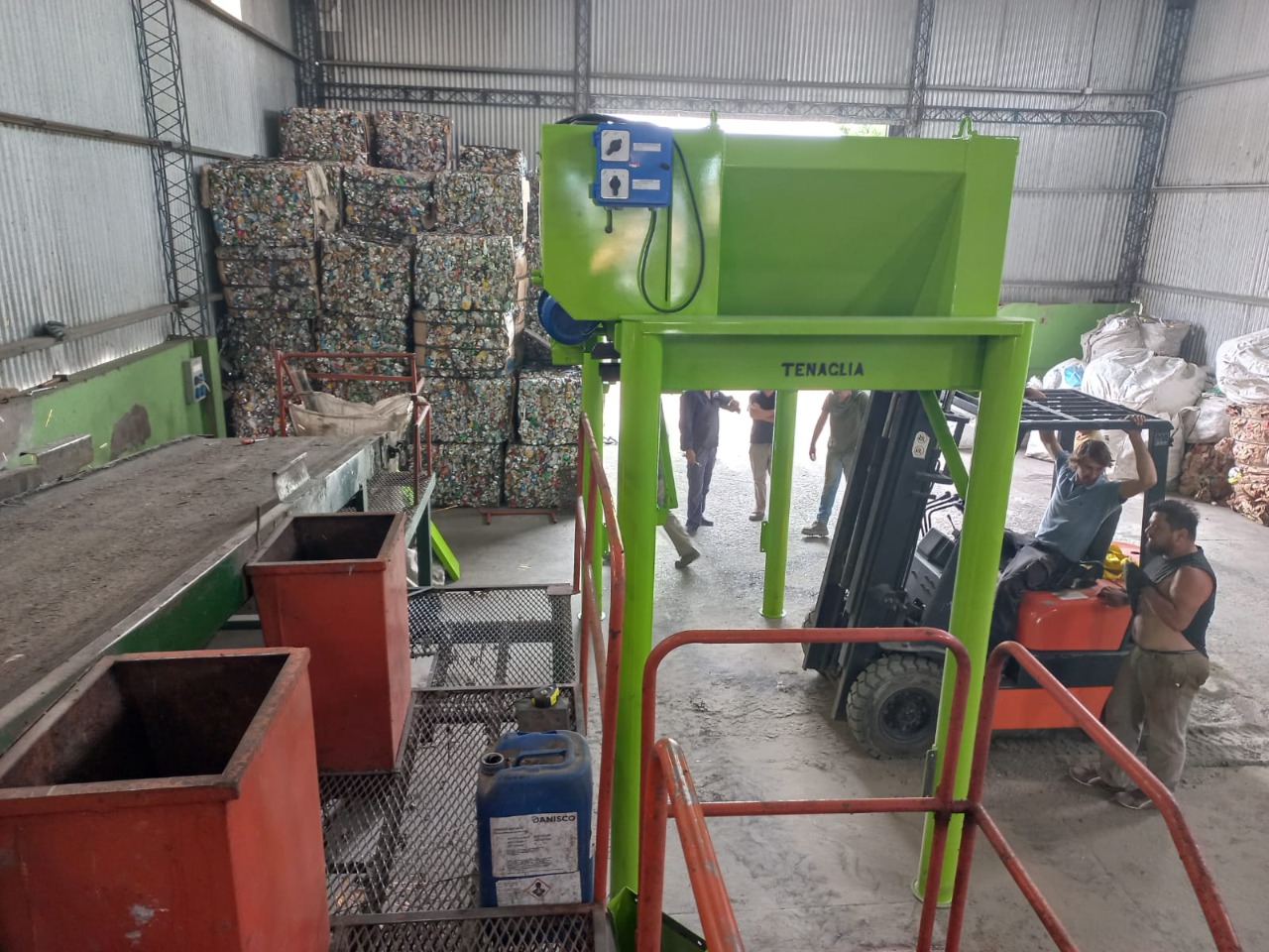 Video: Nueva maquinaria para la Planta de Reciclado de Bellocq