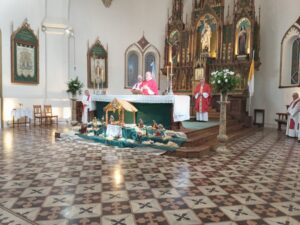 El Arzobispo de Bahía Blanca ofició misa en memoria de Benedicto XVI