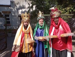 (videos)Los Reyes Magos recorrieron Tres Arroyos