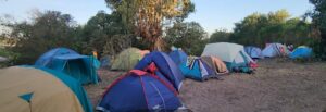Balneario Orense: Los universitarios debaten la realidad en el Camping Médano 40