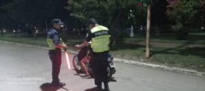 Chaves: Labraron 7 infracciones por ruidos molestos y secuestraron moto con escape modificado