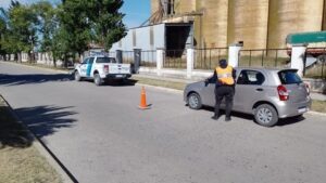 Operativos policiales en Chaves: secuestran moto
