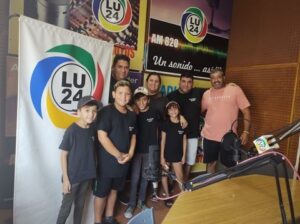 Los “Kumbia Kids” visitaron LU 24