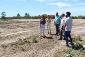 Residuos: Sánchez visitó la nueva cava de Lisandro de La Torre 2600