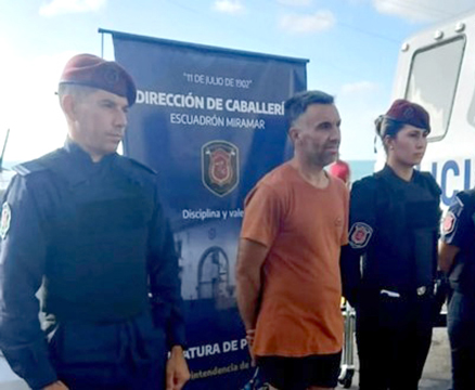 Detuvieron al femicida de Mar del Plata en la peatonal de Miramar