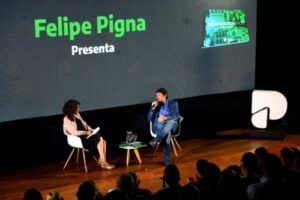 Felipe Pigna presentó un libro y un documental sobre el Bicentenario de Banco Provincia (video)