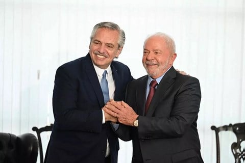 Lula y Alberto Fernández se reunieron en Itamaraty