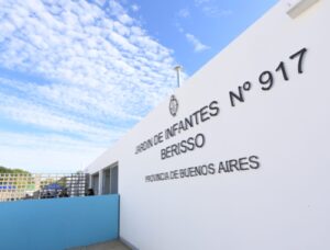 Provincia: Inauguraron el Jardín de Infantes N° 917 de Berisso