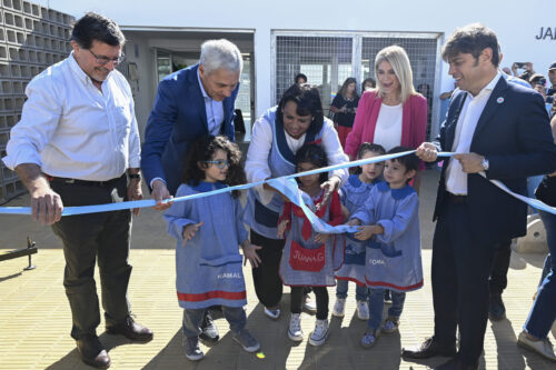 Provincia: Inauguraron el Jardín de Infantes N° 917 de Berisso