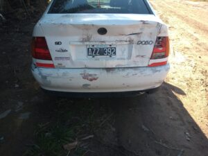 Orense: le chocaron el auto fuera de La Palma y busca testigos