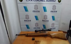 CPR Coronel Suárez: Secuestraron carabina y animales muertos en cacería