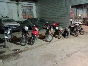 Secuestro de motocicletas por ruidos molestos
