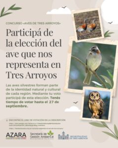 Concurso “Aves de Tres Arroyos”