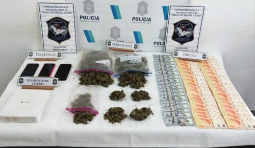 Allanamientos en Tornquist: Preso por comercializar drogas y secuestro de sustancias ilícitas