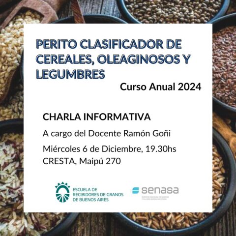 Curso de perito clasificador de cereales oleaginosos y legumbres en el CRESTA
