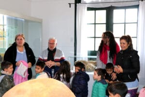 San Cayetano: Alumnos del Jardín de Infantes 2 visitaron el Museo