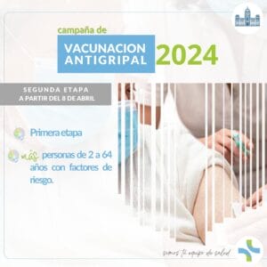 Segunda etapa de la campaña vacunación antigripal 2024