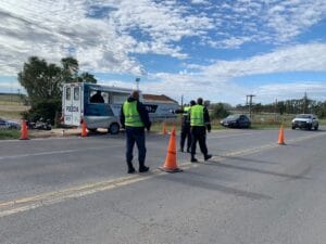 Operativos de control en Monteagudo y Ruta 228 (video)