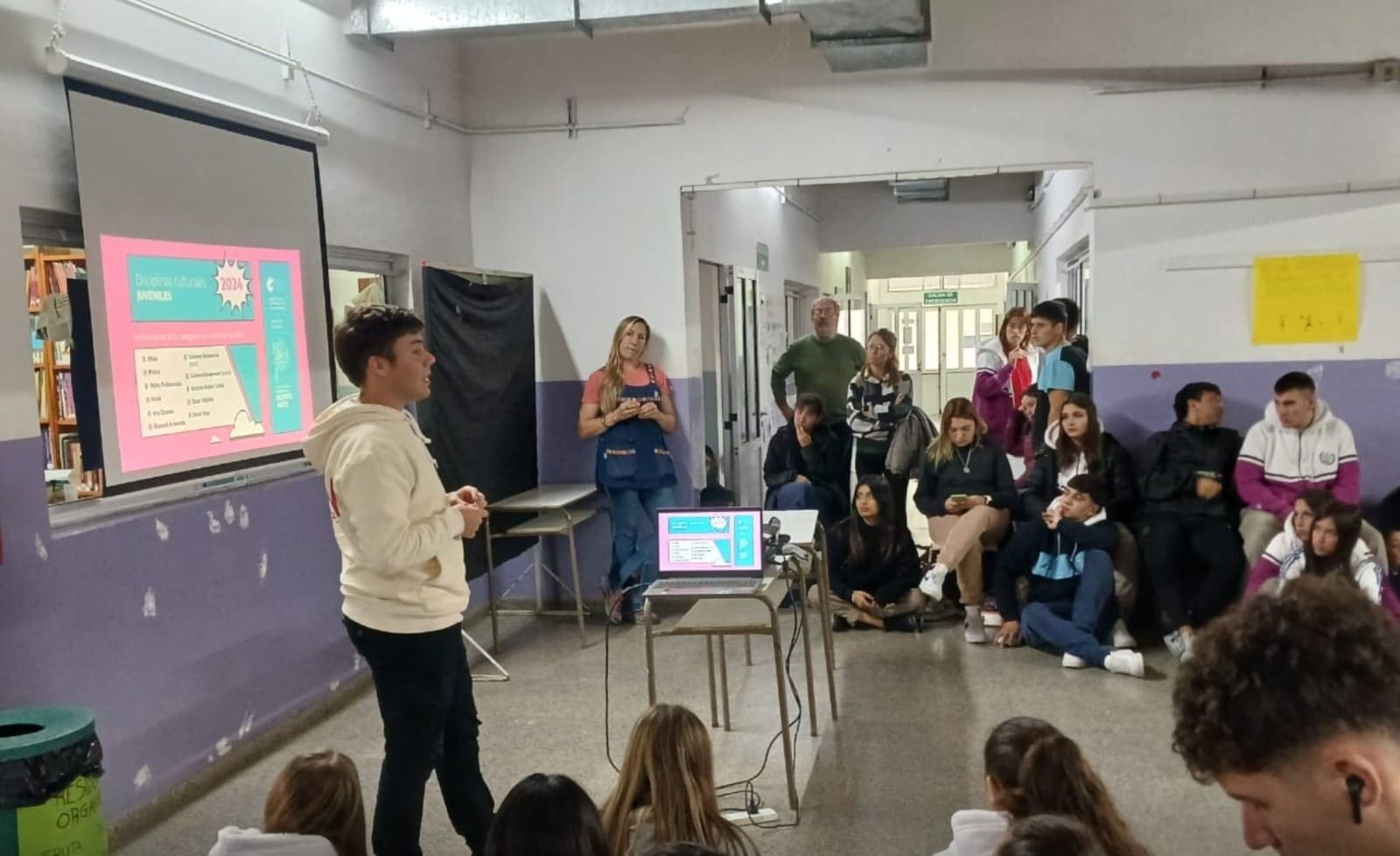 Juegos Bonaerenses: Continúan las charlas informativas en escuelas del distrito