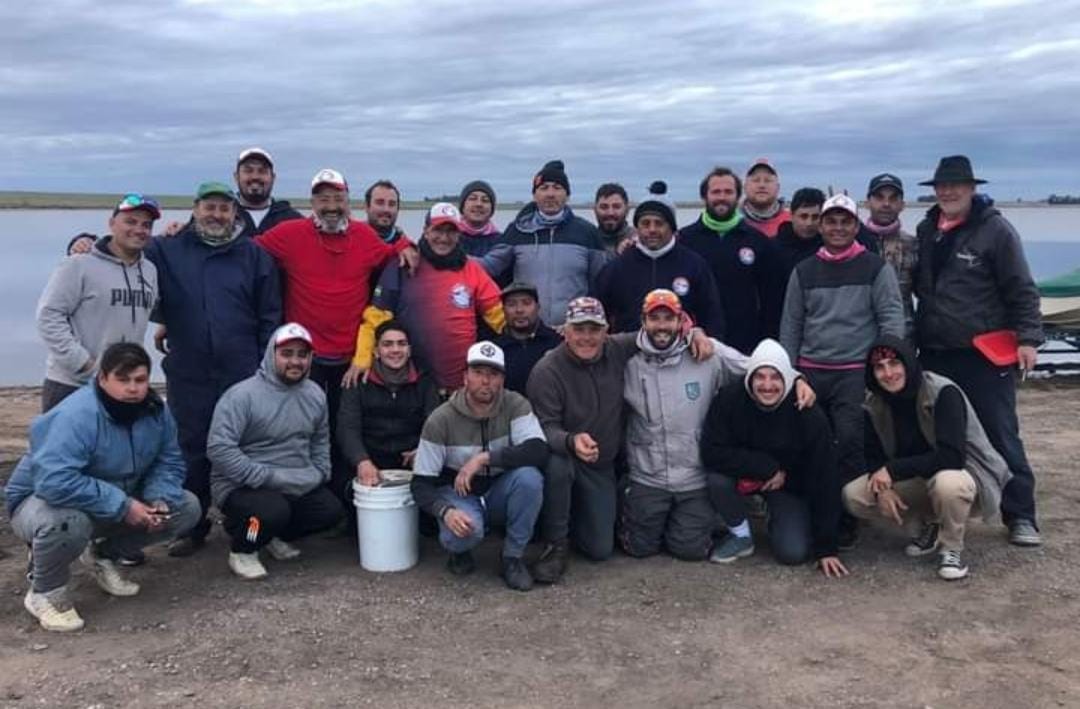 Pesca: el Club de Pesca participa del Provincial de laguna en Balcarce