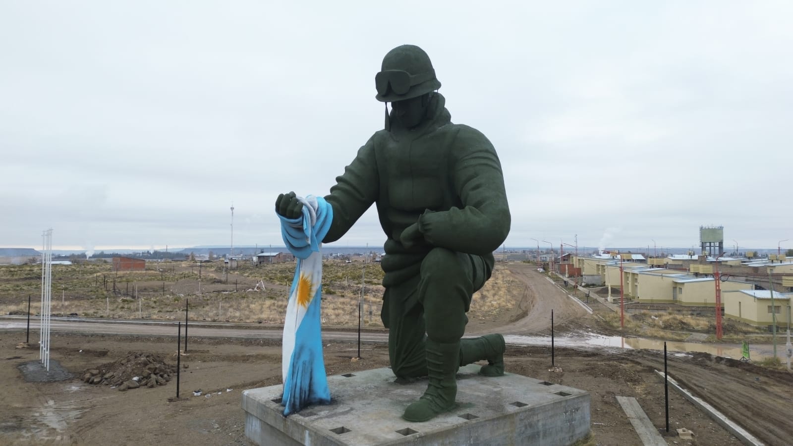 Zapala tendrá el monumento más grande del país al Soldado Argentino