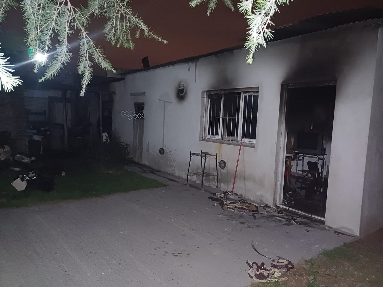 Incendio fatal. Un joven muerto