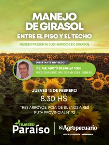 Jornada sobre el manejo del Girasol organizada por El Agropecuario