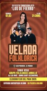 “Los de Fierro” festejan 30 años con una gran fiesta gaucha en El Perdido