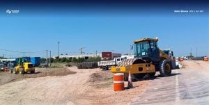 Vialidad Nacional avanza con la instalación de dos puentes sobre el canal Maldonado