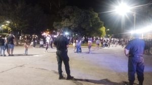 Chaves: Demorados por causar disturbios en Corsos a Contramano y vía pública