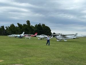 (video) El Aero Club recibió a pilotos de la región y La Pampa