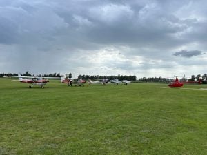 (video) El Aero Club recibió a pilotos de la región y La Pampa