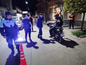 Chaves: Informe policial sobre operativos del fin de semana