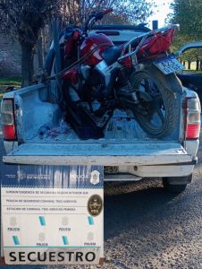 Copetonas: secuestraron tres motos que circulaban en situación irregular