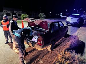 Chaves: Informe policial sobre operativos del fin de semana
