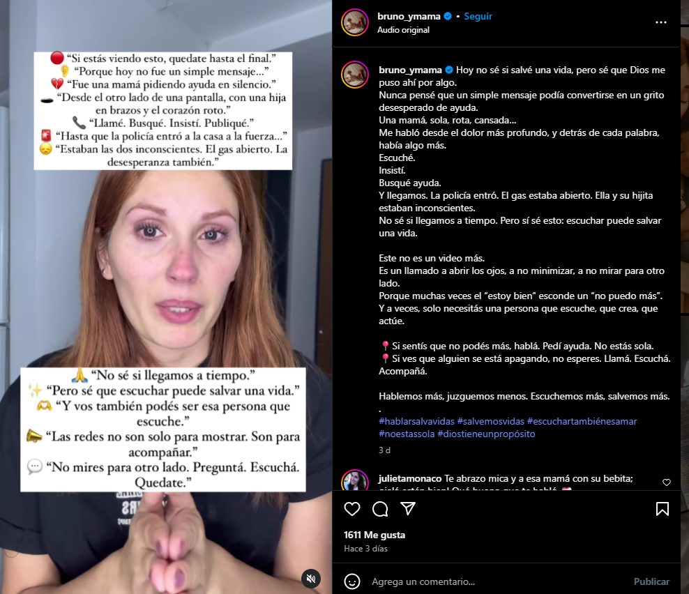 Micaela Galarza: “A través de sus palabras, supe que algo andaba mal”