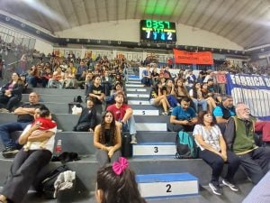 Dirigentes de Hockey sobre patines de Huracán en San Juan