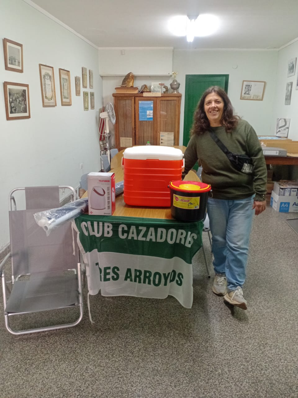 Cazadores donó premios no retirados de las “24 Horas de la Corvina Negra”
