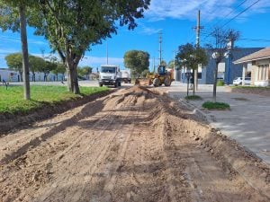 Continúan las obras de pavimento en la ciudad
