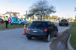 Controles en barrios: recuperan una moto robada en el mismo día