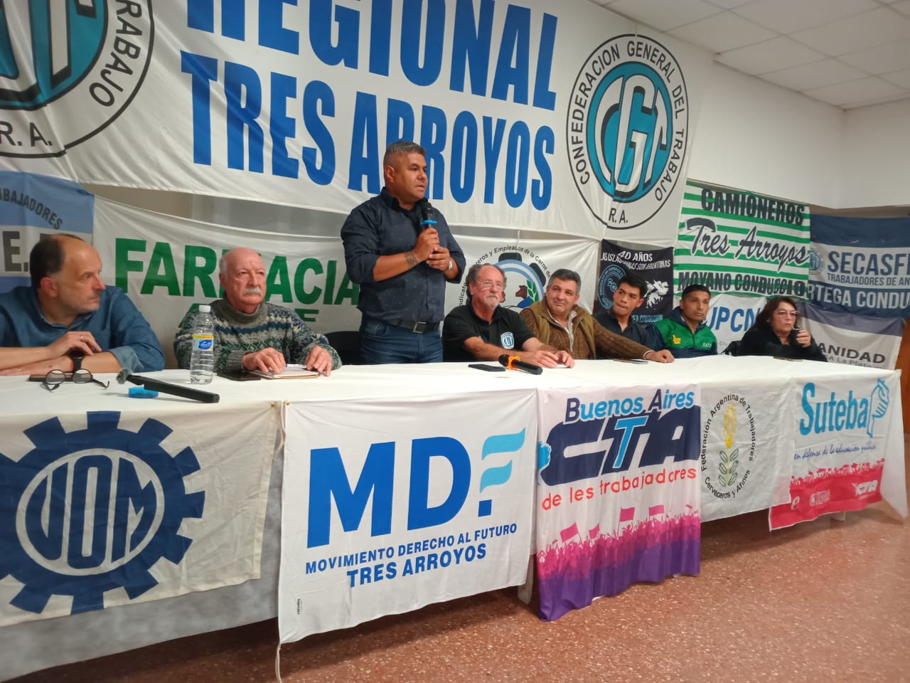 El movimiento obrero busca ser la columna vertebral del apoyo a Kicillof