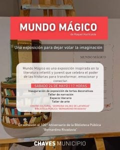 Chaves: “Mundo Mágico” en la Biblioteca Rivadavia