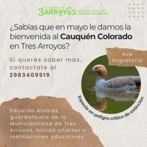 Gestión Ambiental: Charlas del Guardafauna Eduardo Álvarez