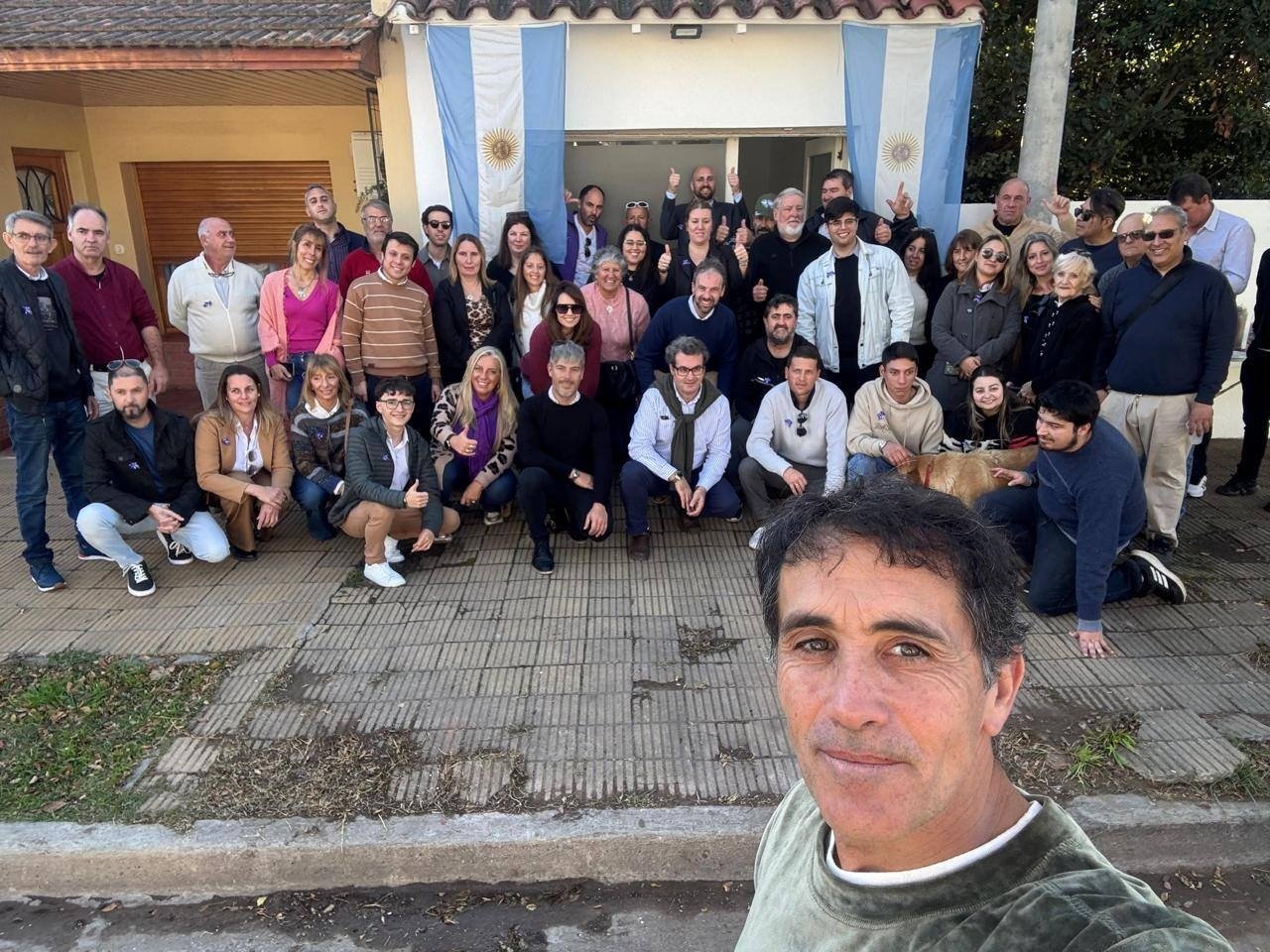 Tresarroyenses de La Libertad Avanza dijeron presente en inauguraciones partidarias