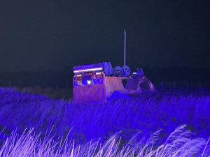 Choque fatal entre auto y camión en el km. 610 de Ruta 3