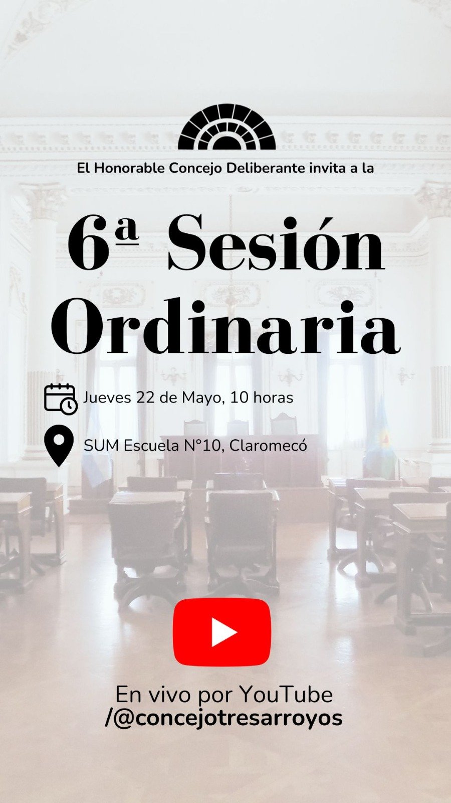 El Concejo sesiona en Claromecó