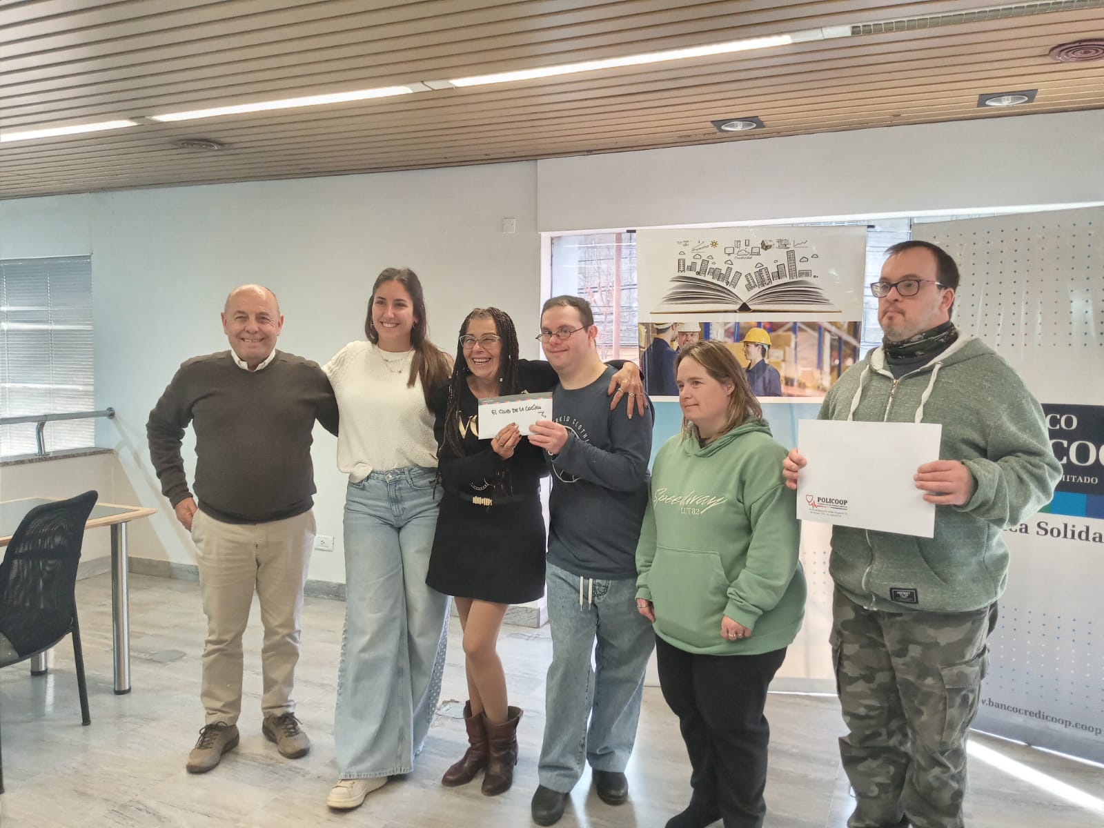 Apoyo solidario para tres instituciones de la mano del Credicoop