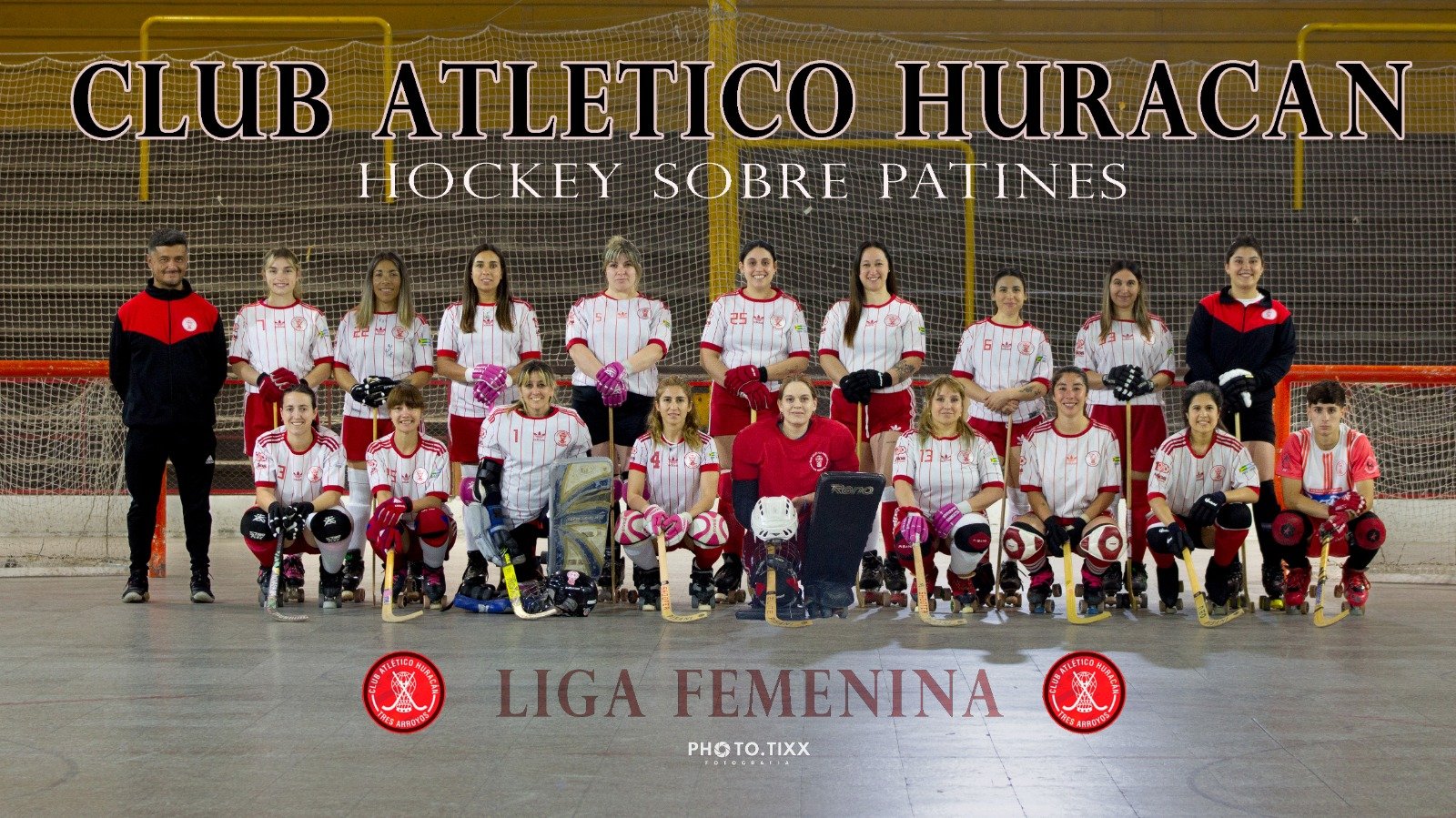 El hockey sobre patines femenino de Huracán organiza una feria