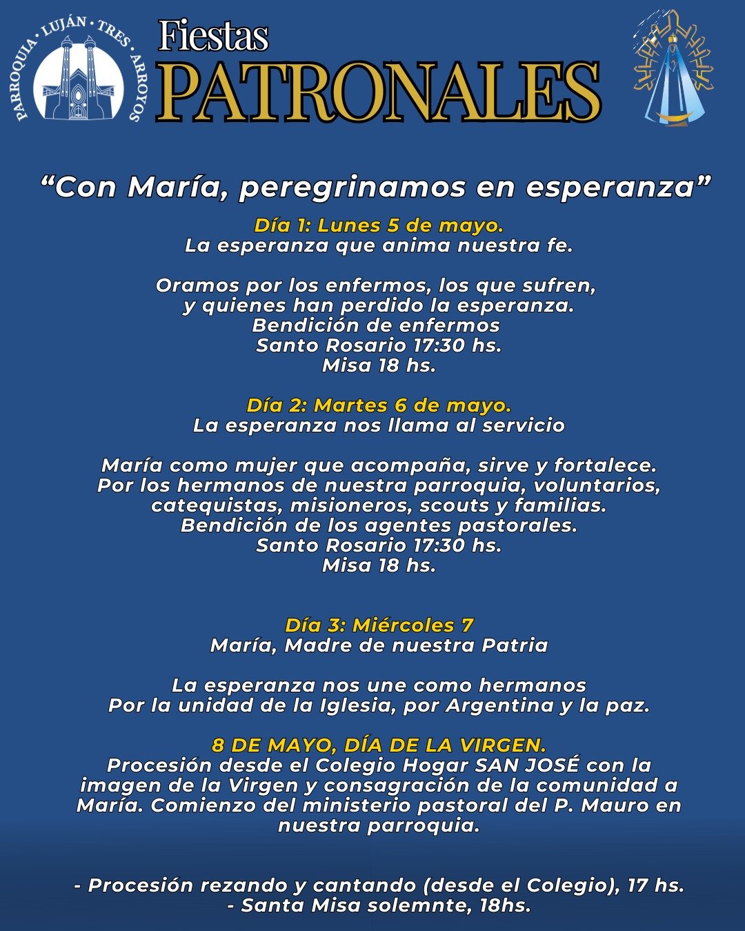 Fiestas Patronales en honor a Nuestra Señora de Luján